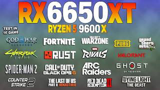 RX 6650 XT - Test in 16 Games 1440p | Current Performance?