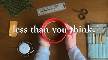 Knitting Tools you ACTUALLY Need 🧶 || What’s in my Knitting Bag