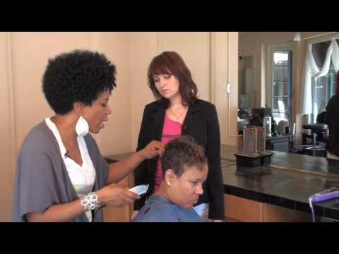 Tyra Banks Natural Hair Ideas Tyra Banks Gets Real Hair Youtube