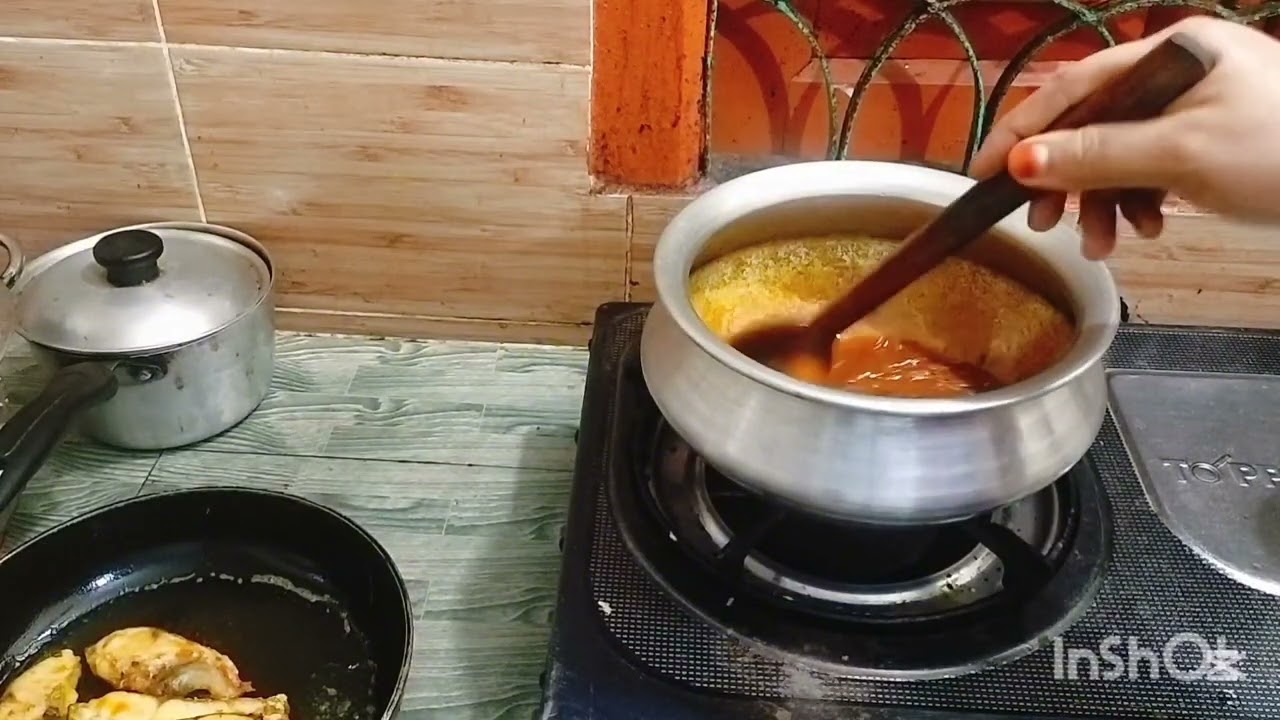 আজ আমার রান্না বান্না ফুল কপি আর রুই মাছ 👍👍👍