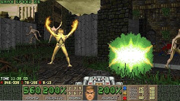 [DOOM 2] DBP50: Emerald City - MAP08 "City of Fallen Angels" UV-Max in 17:30.34
