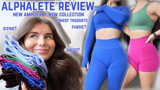 LET'S TALK ABOUT IT | new amplify colours +new cosy sets | *in depth, honest Alphalete April review* screenshot 2