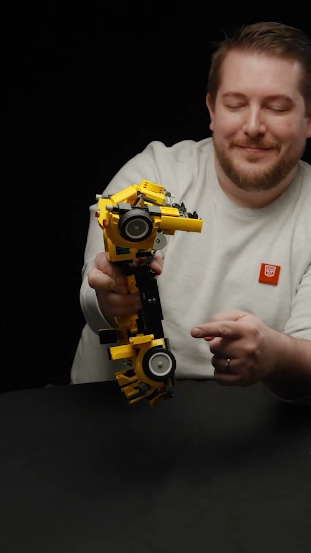 How to transform from car to Bumblebee | LEGO ICONS #Shorts