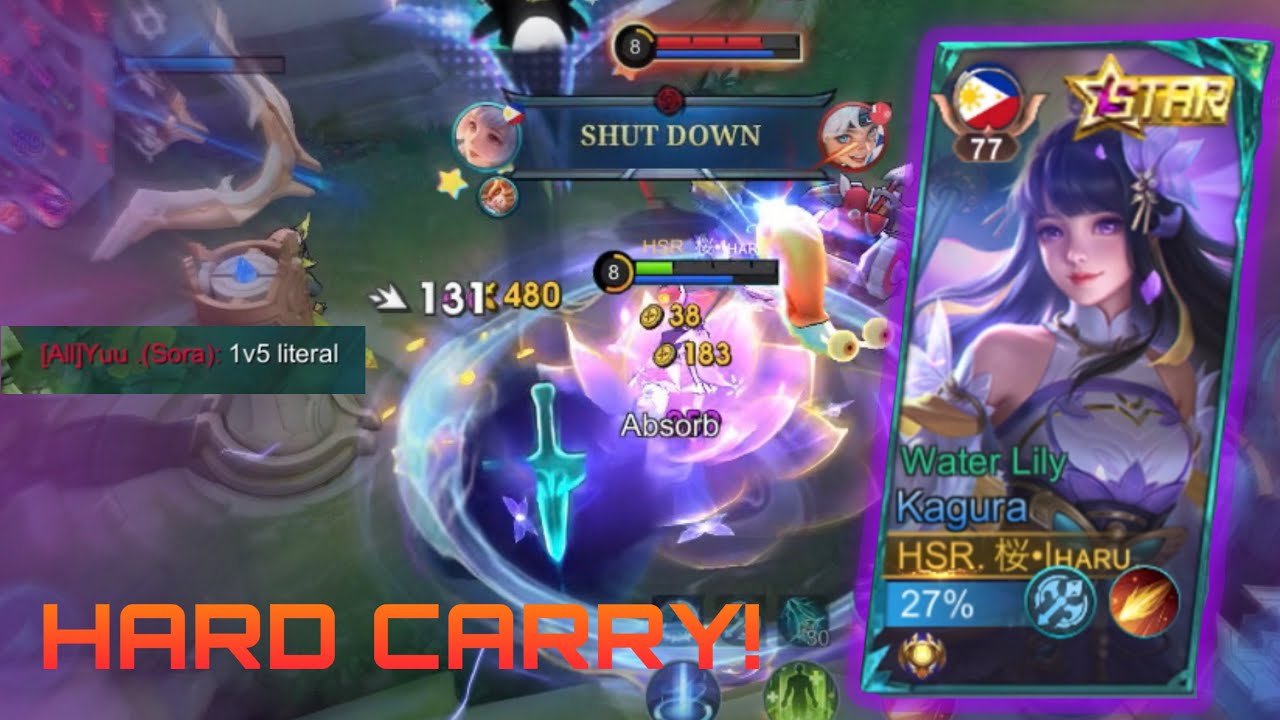 Кагура — хард-керри, благодаря которому враги чувствуют себя так, будто им предстоит сразиться од...