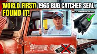 The Impossible Part: 1965 Land Cruiser "Bug Catcher" 1/4 Window Seal from RSA