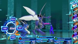 Digimon Story - Cyber Sleuth - Boss Bluemeramon Hard Mode