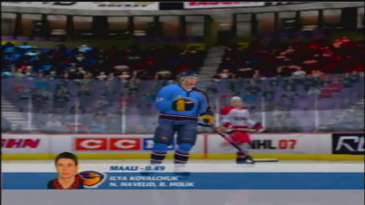 NHL 07 - Goal Atlanta Thrashers Ilya Kovalchuk (PS2)