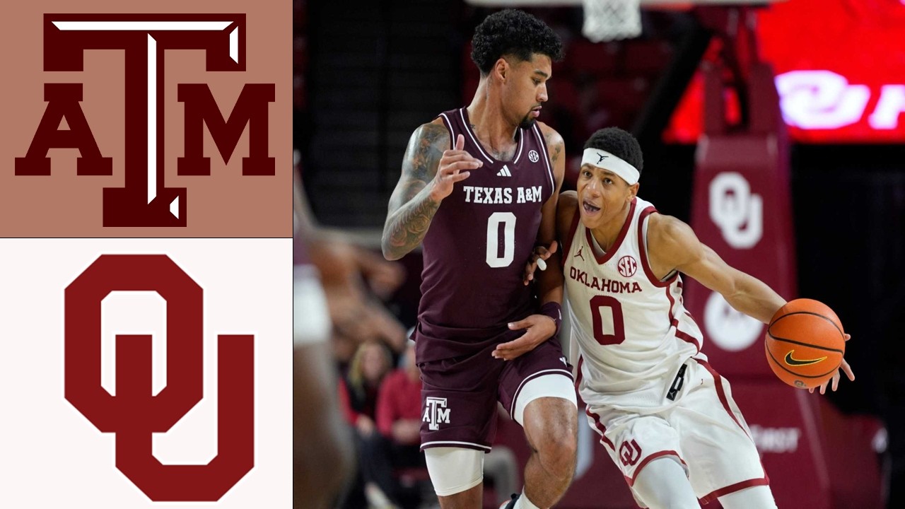 Обзор матча Texas A&M Aggies против Oklahoma Sooners | 21 февраля 2026 г. | Мужской студенческий ...