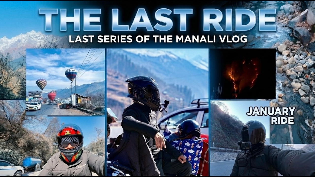 Back to Home | Kasol to Phagwara | 900KM Ride done on TVS Jupiter | #gopro #iphone17pro