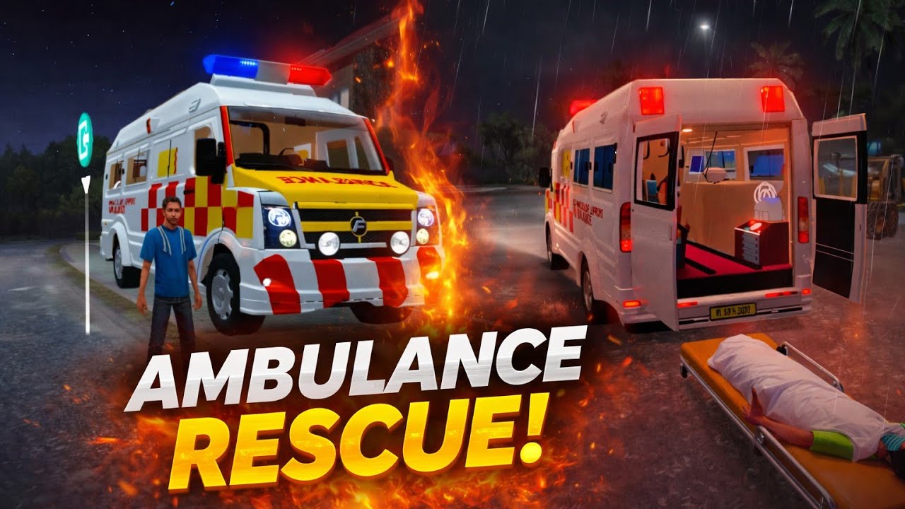 ZINDAGI AUR MAUT KE BEECH 🚑💔SAB KUCH EK PAL MEIN 😭 | AmbulANCE STORY | NIGHT RESCUE MISSION 🚑 |
