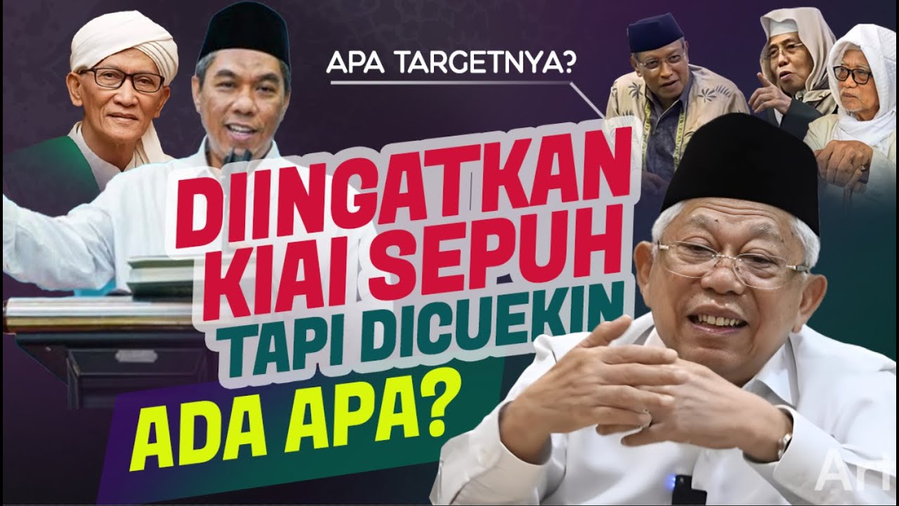 ilegal, Zulfa saya larang, NU yang di Rugikan | KH. Prof. DR. Ma'ruf Amin Mustasyar PBNU