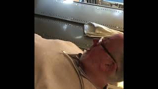 Chris Vk3Aml Demonstrating His Modulated Light Transceivers