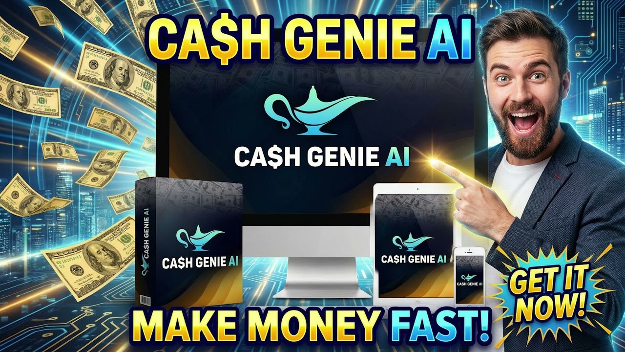Glynn Kosky's Cash Genie AI: Full Review - Trillion-Dollar Loophole for Effortless Affiliate Cash!