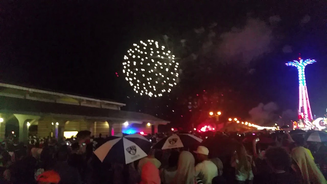 4th of July Coney Island fireworks Brooklyn New York YouTube