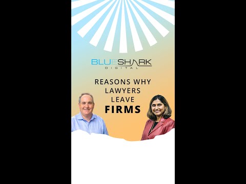 Reasons Why Lawyers Leave Firms #shorts