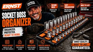 Ernst Socket & Bit Boss Organizers | Best Toolbox Organization System on the Market!