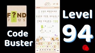 Code Busters Level 94 Walkthrough 🧩 | All Puzzle Solutions| Solutionguruji