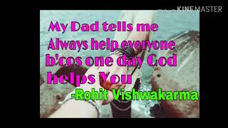 Be a good person in life whatsapp status-rohit creation