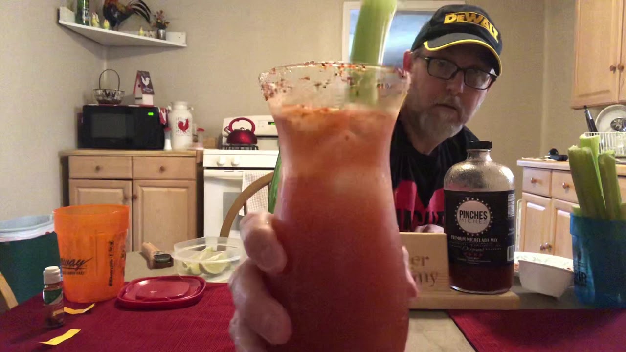 Pinches Miches Premium Michelada Mix & Topo Chico Twist of Lime # The Beer Review Guy