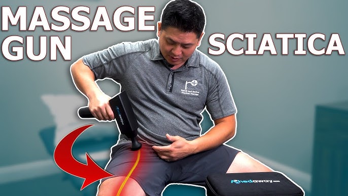 How does Massage Gun help with Sciatica and How to Use it?