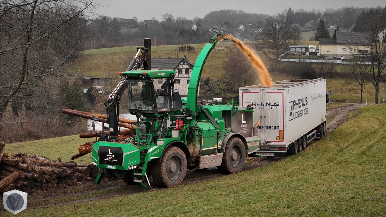 ALBACH Diamant 2000 - Holzhacken XXL | Firma Löwer GmbH [4K]
