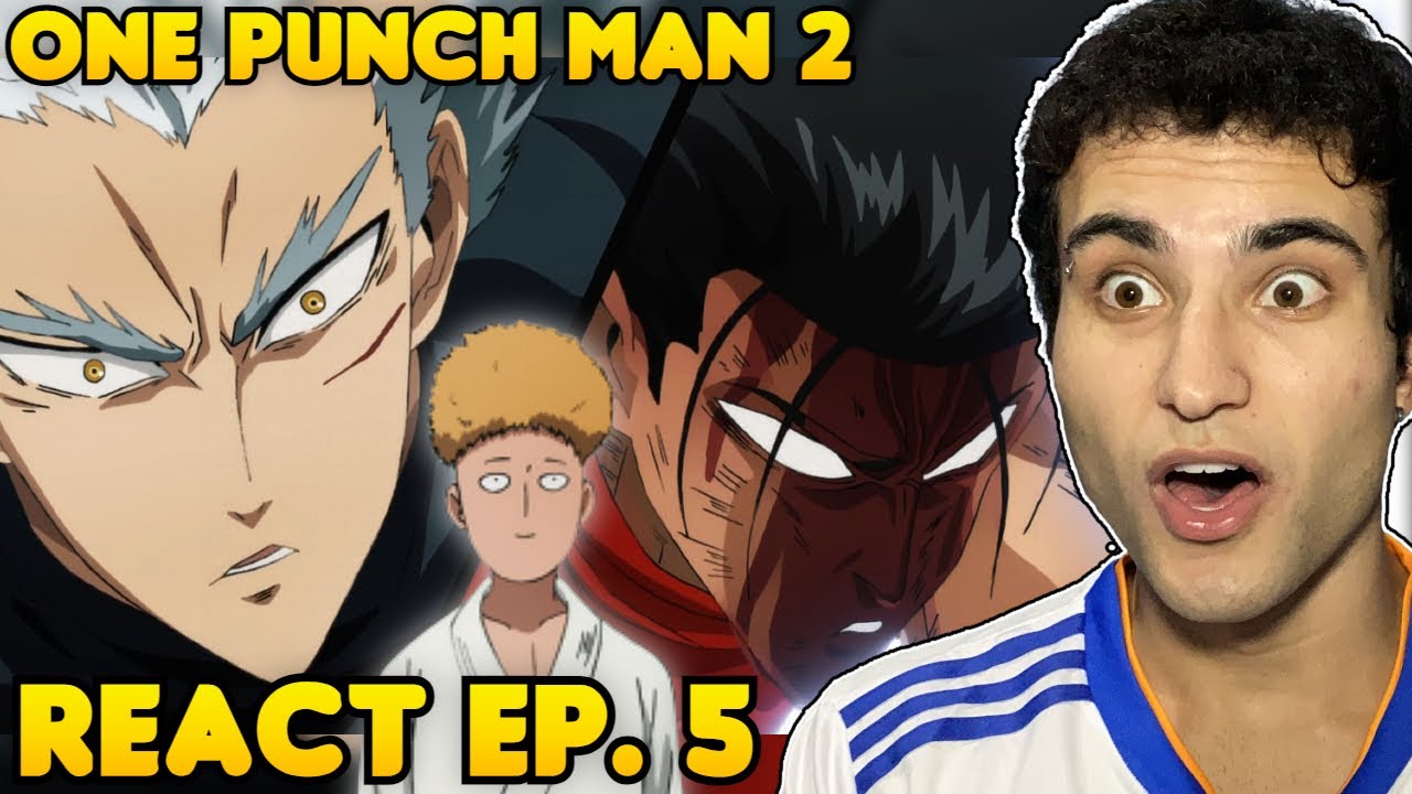 GAROU INSANOOO! ASSISTINDO ONE PUNCH PELA PRIMEIRA VEZ! Temporada 2  Episódio 3 REACT