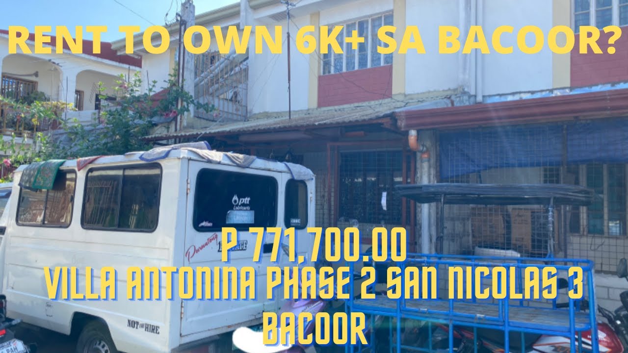 VILLA ANTONINA SAN NICOLAS 3 BACOOR CAVITE / MURANG BAHAY / pagibigforeclosedproperty YouTube