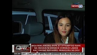 QRT: Mga reklamong rape at attempted rape na inihain ni Deniece Cornejo vs. Vhong Navarro, ibinasura