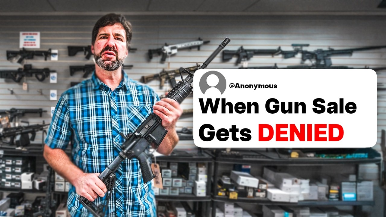 Gun Shop Employees, What Are Some Red Flags That Have Caused You To Deny A Sale?