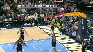 Ty Lawson hits 10 three pointers in a row  vs TImberwolves (Apr 9, 2011) screenshot 4