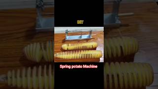 Diy spring potato Machine !! #shortvideo #trendingshorts #vairalshort #shortsfeed #diy #tmmakers