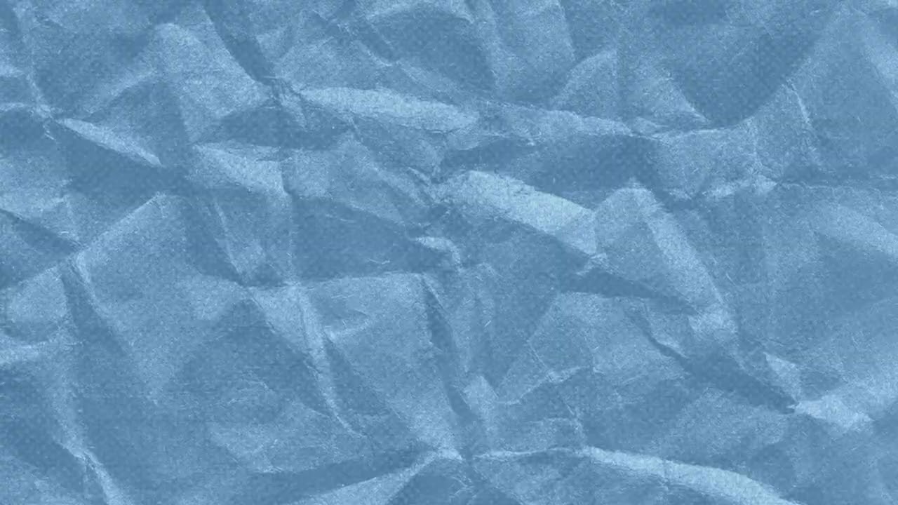 Animated Crumpled Blue Paper Background - No Copyright videos | 4k Video Background