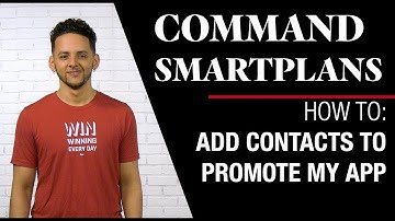 SmartPlans - How To Add Contacts to the Promote My App Command SmartPlan