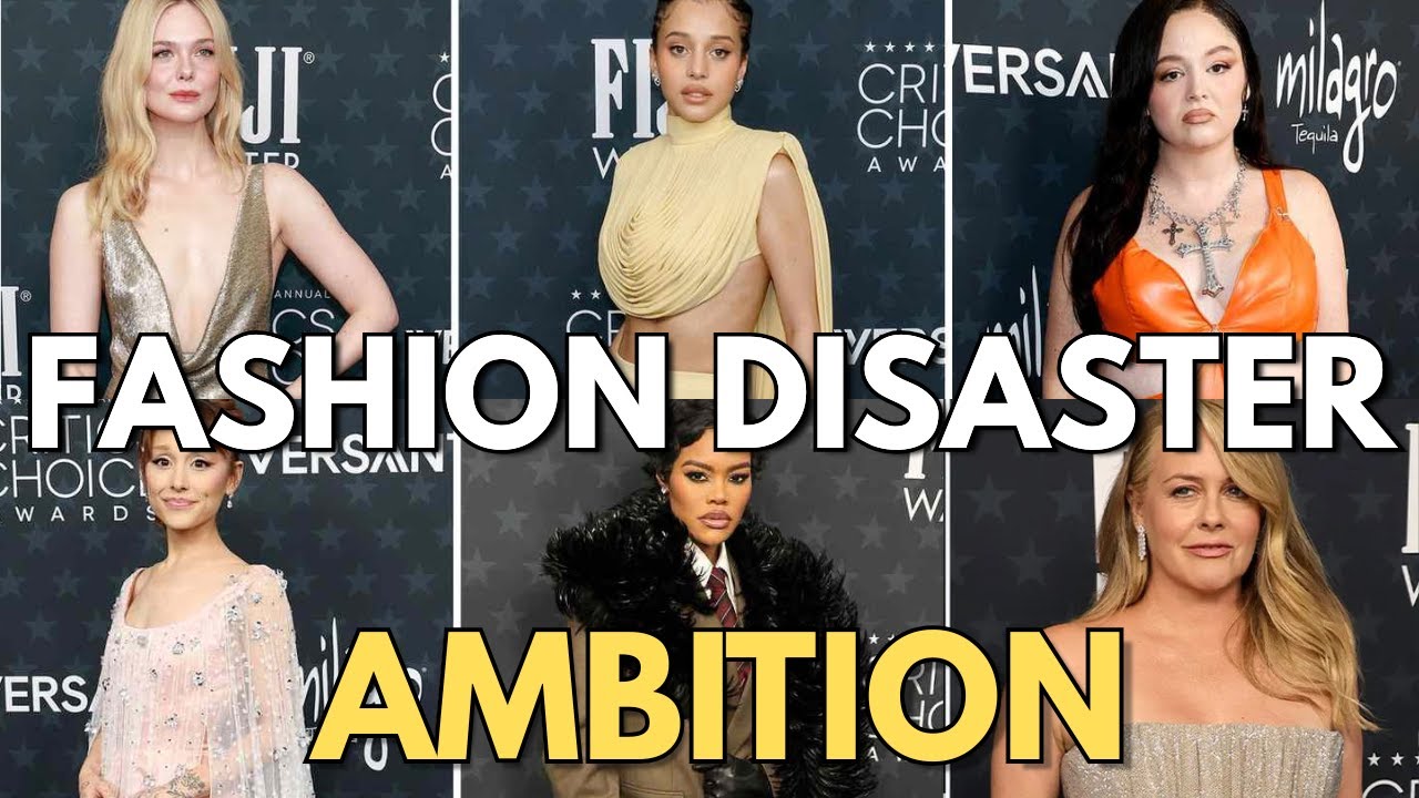 Critics Choice 2026 Fashion ROAST | The Worst Red Carpet Disasters