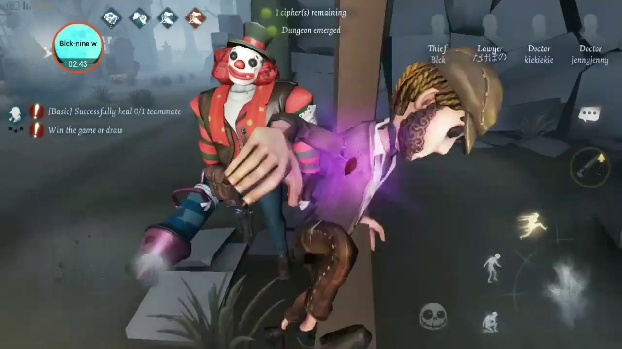 identity v thief จอมโจร จู๊คขั้นเทพ EP 11 สายฟรีตัวที่2 - YouTube