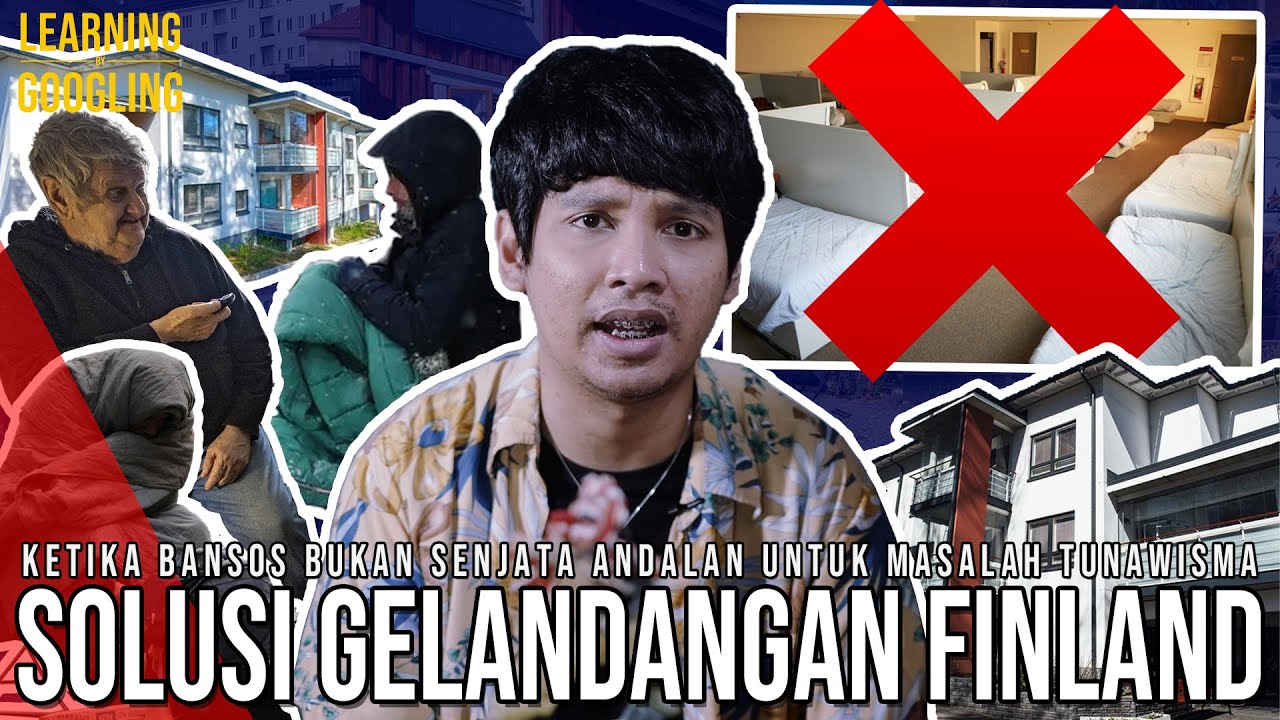 Cara Gila Finland Atasi Masalah Gelandangan! ANTI KASIH BANSOS! Mustahil Ditiru? |LearningByGoogling
