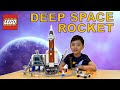 LEGO Deep Space Rocket and Launch Control - Unboxing Keio Play Go!