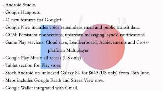Google IO 2013 Keynote Quick Highlights Wealth