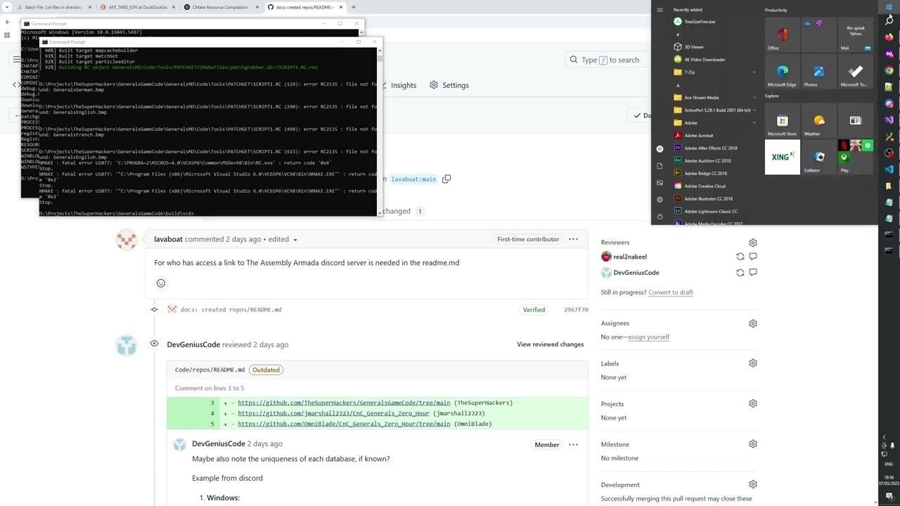 Let's fix Generals Zero Hour 0469 - Make PATCHGET, Launcher compile with VS6