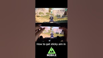 Best way to get sticky aim in Delta Force Mobile #shorts