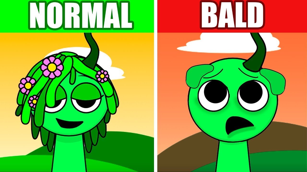 The Normal Mod Incredibox SPRUNKI BALD vs NORMAL New Mod - YouTube