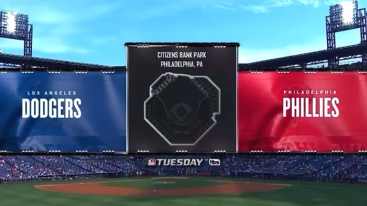Dodgers vs Phillies MLB On TBS Intro/Theme 7/9/24 | MLB 2024 - YouTube