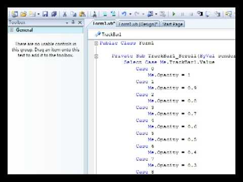 Visual Basic 2008 - Fader Form.mp4
