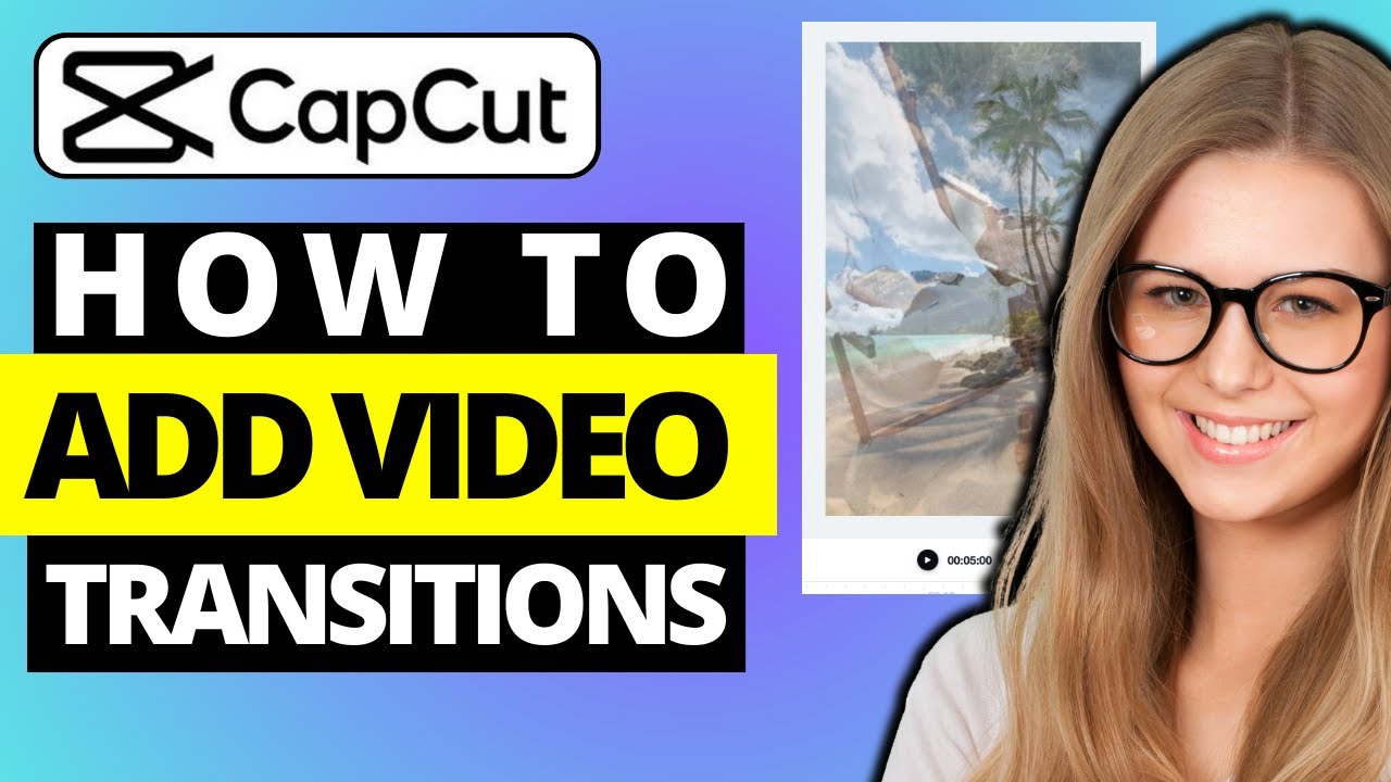 How To Add Video Transitions In Capcut PC or Mac - YouTube