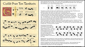 Mensural Notation Pat-a-pan Christmas Gifts 2005