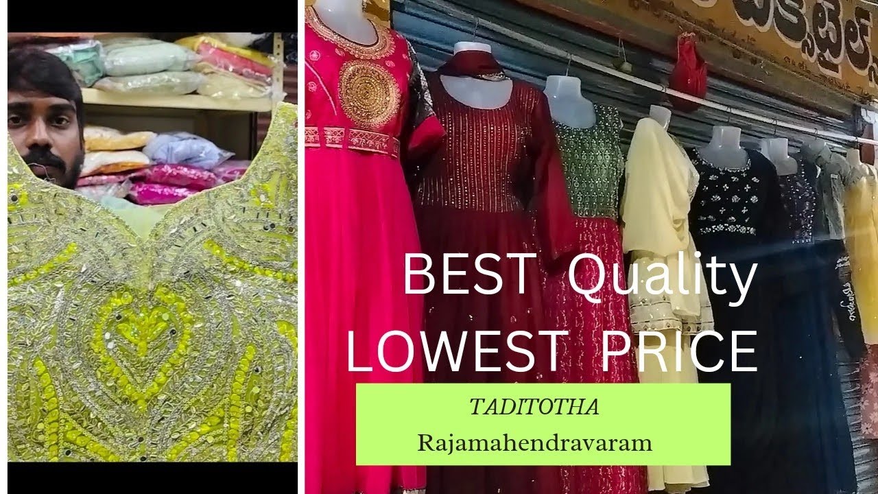 BEST QUALITY// LOWEST PRICE // TADITHOTA //RAJAMAHENDRAVARAM YouTube