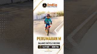 3-Year-Old Covers 5.17 KM on a Balance Bicycle!