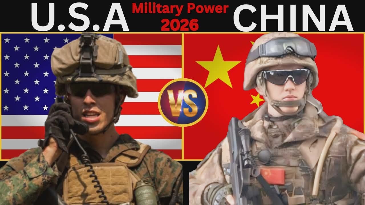 USA vs China Military Power 2026 ⚔️🌍 - YouTube