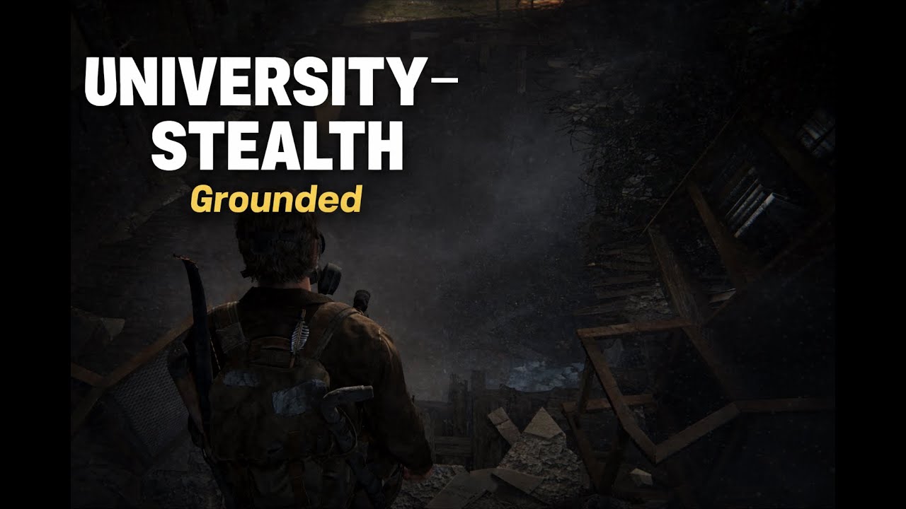 The Last of Us Part I – University Bloater Room | Stealth (Grounded, No Commentary) | PC