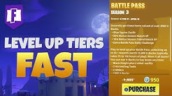 Best Way To Rank Up Tiers Fast Season 3 Battle Pass Fortnite - 